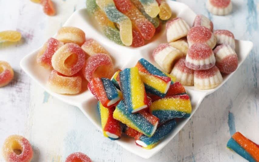 Freeze-dried candies